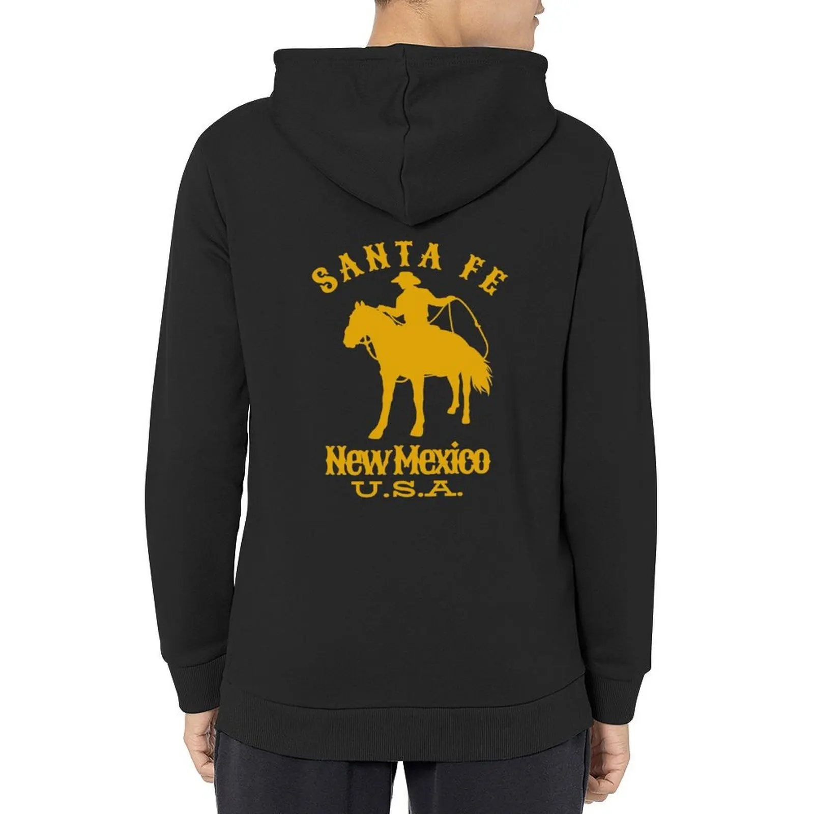 Santa Fe New Mexico U.S.A. - Gold Hoodie autumn clothes autumn new products korean autumn clothes blouse men's hoodies 
Santa Fe New Mexico U.S.A. - Gold Hoodie autumn clothes autumn new products korean autumn clothes blouse men's hoodies