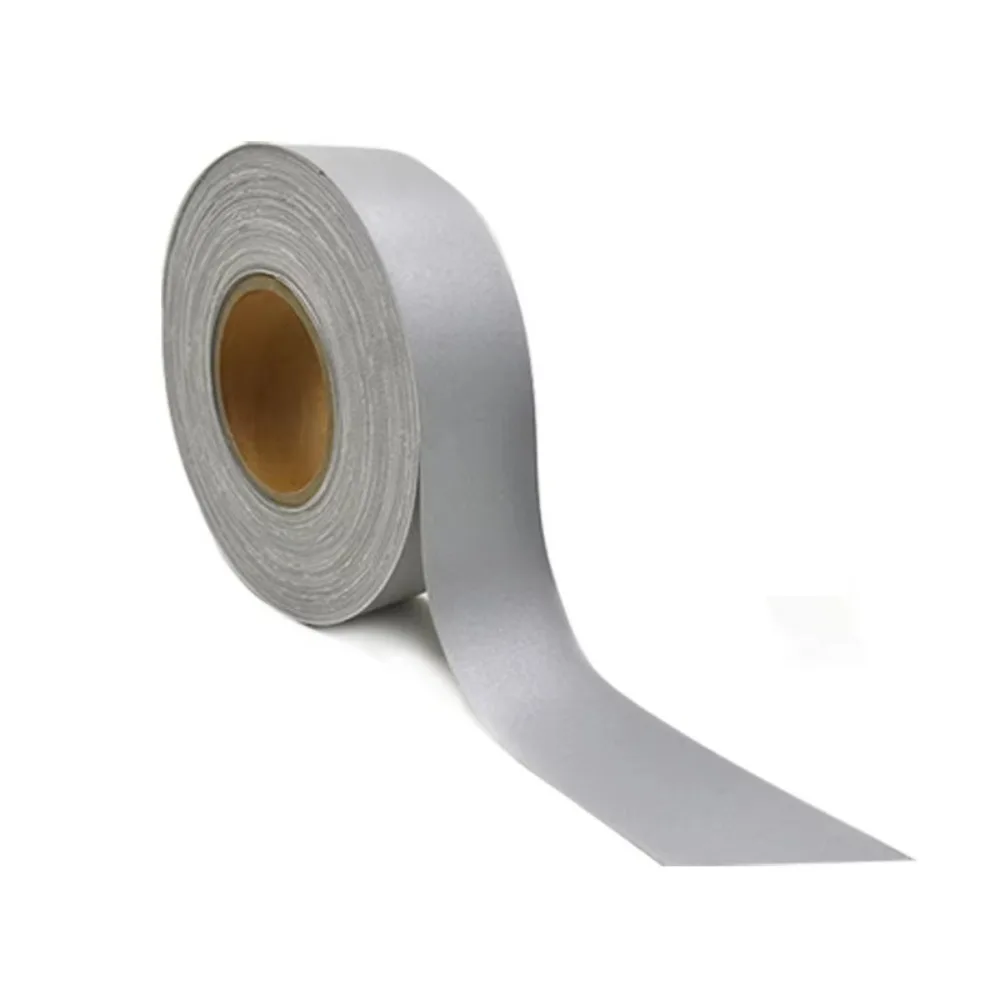 High Visibility Reflective Chemical Cloth Non Self-adhesive Silver Light Reflective Tape DIY Polyester Fiber
High Visibility Reflective Chemical Cloth Non Self-adhesive Silver Light Reflective Tape DIY Polyester Fiber