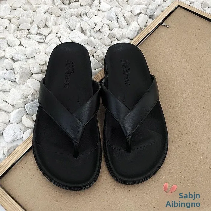 Anti-Slip Thong Slippers for Men And Women Beach Sandals Outdoor Casual Slip-On Shoes Couple Matching Black PVC Woven Upper
Anti-Slip Thong Slippers for Men And Women Beach Sandals Outdoor Casual Slip-On Shoes Couple Matching Black PVC Woven Upper