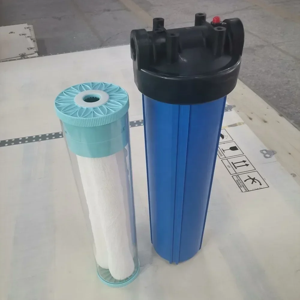 20'' PVDF outside to inside Jumbo UF water filter element 10inch Big blue housing 4.5inch hollow fiber UF membrane cartridge
20'' PVDF outside to inside Jumbo UF water filter element 10inch Big blue housing 4.5inch hollow fiber UF membrane cartridge