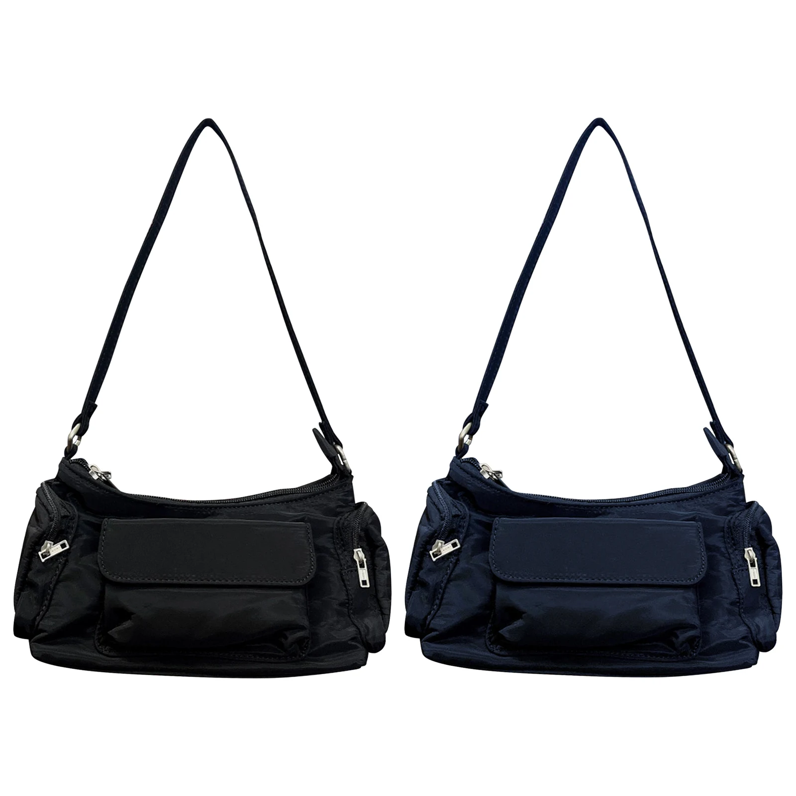 Women Nylon All-Matching Underarm Bag Lightweight Stylish Armpit Bag Retro Korean Styles for Everyday
Women Nylon All-Matching Underarm Bag Lightweight Stylish Armpit Bag Retro Korean Styles for Everyday