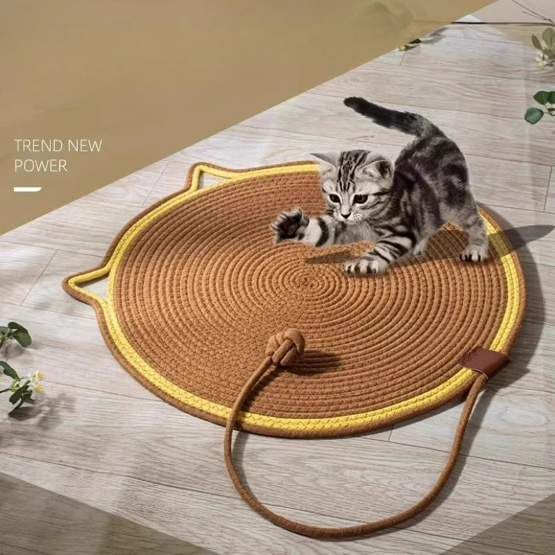 Cat Scratch Pad Is Wear-resistant and Shavings Free Cat Scratch Board Sleeping Pad Woven
Cat Scratch Pad Is Wear-resistant and Shavings Free Cat Scratch Board Sleeping Pad Woven