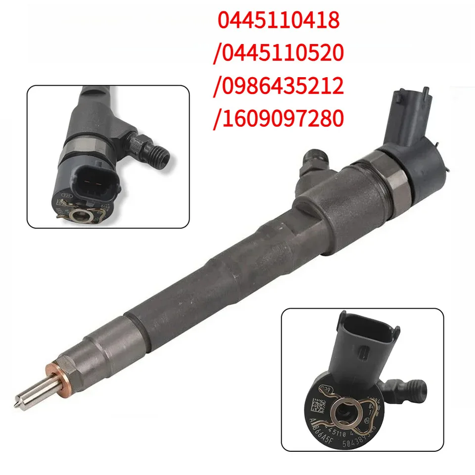 Fuel Injector 0445110418 /0445110520 /0986435212 /1609097280 Car Diesel Fuel /Injector Fiat Ducato For IVECO DAILY VI Box
Fuel Injector 0445110418 /0445110520 /0986435212 /1609097280 Car Diesel Fuel /Injector Fiat Ducato For IVECO DAILY VI Box