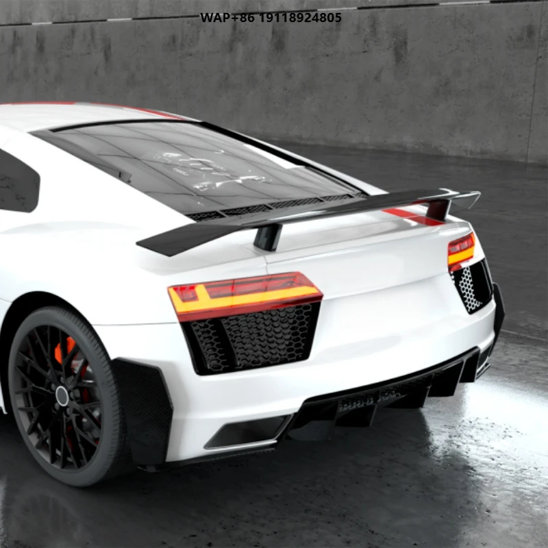 Carbon Fiber R8 Rear Spoiler Wing GT Style for R8 V10 Coupe 2016-2019
Carbon Fiber R8 Rear Spoiler Wing GT Style for R8 V10 Coupe 2016-2019