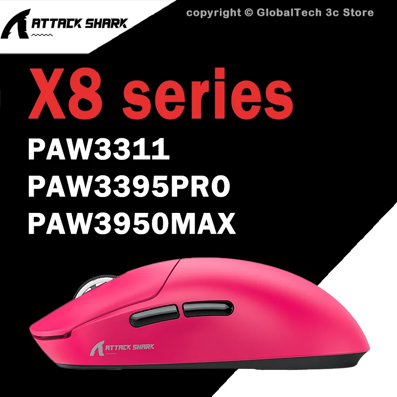 Беспроводная игровая мышь ATTACK SHARK X8 Series Tri-Mode с частотой опроса 8K, модели X8SE, X8 Plus, X8 Pro, X8 Ultra, с увеличенным временем автономной работы и сверхлегким весом для геймеров
Беспроводная игровая мышь ATTACK SHARK X8 Series Tri-Mode с частотой опроса 8K, модели X8SE, X8 Plus, X8 Pro, X8 Ultra, с увеличенным временем автономной работы и сверхлегким весом для геймеров