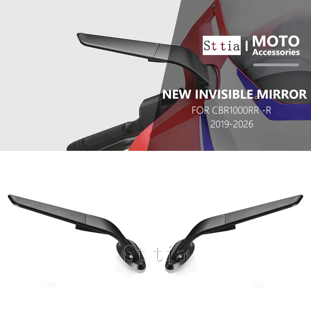 Motorcycle Rearview Mirror For CBR1000RR CBR1000RR-R Fireblade 2019-2026 Wind Wing Mirrors Rear View Side Mirror CNC Aluminum