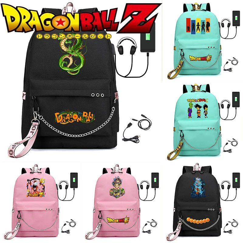 Dragon Ball Anime Printing Student Schoolbag Son Goku Cartoon Creative Outdoor Traveling Large Capacity USB Dual Shoulder Bag
Dragon Ball Anime Printing Student Schoolbag Son Goku Cartoon Creative Outdoor Traveling Large Capacity USB Dual Shoulder Bag