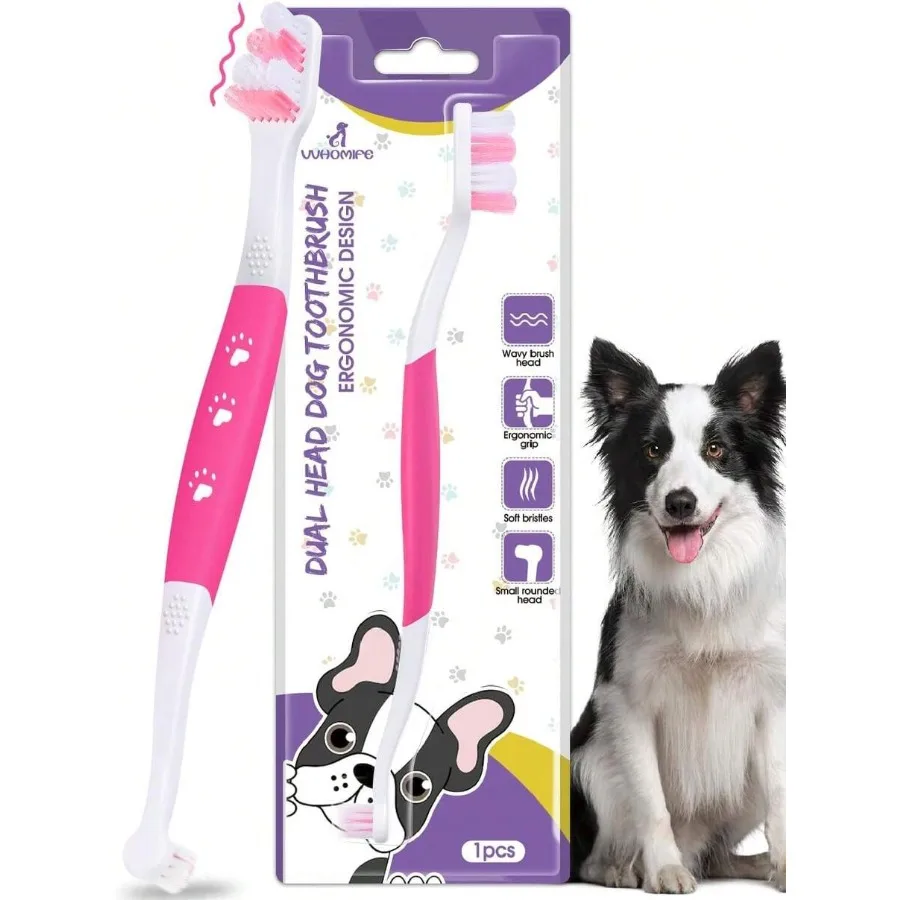 【New Arrival】Dual-Head Dog Toothbrush Soft Bristles Ergonomic Handle Pet Dental Care Toothbrush for Dogs
【New Arrival】Dual-Head Dog Toothbrush Soft Bristles Ergonomic Handle Pet Dental Care Toothbrush for Dogs