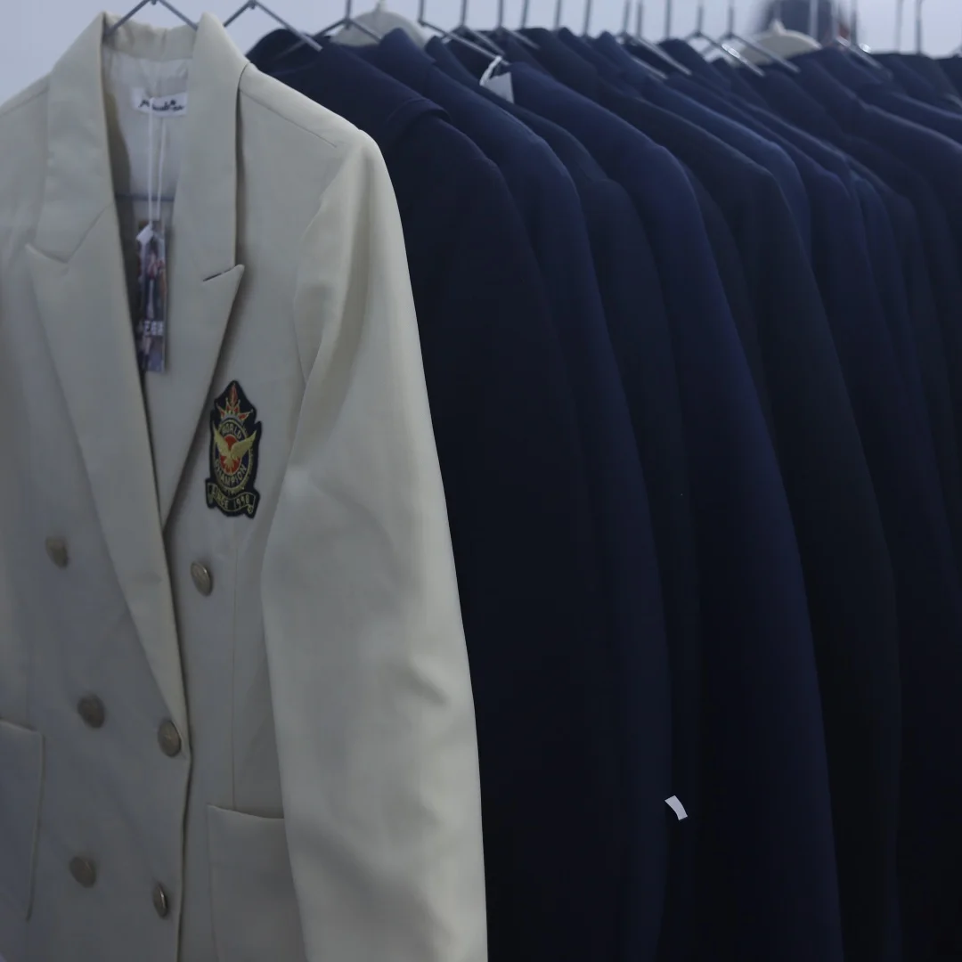 Princess Line Waist-Cinching Japanese-Manufactured School Uniform Jacket without Collar Single-Button JK School Uniform W49
Princess Line Waist-Cinching Japanese-Manufactured School Uniform Jacket without Collar Single-Button JK School Uniform W49