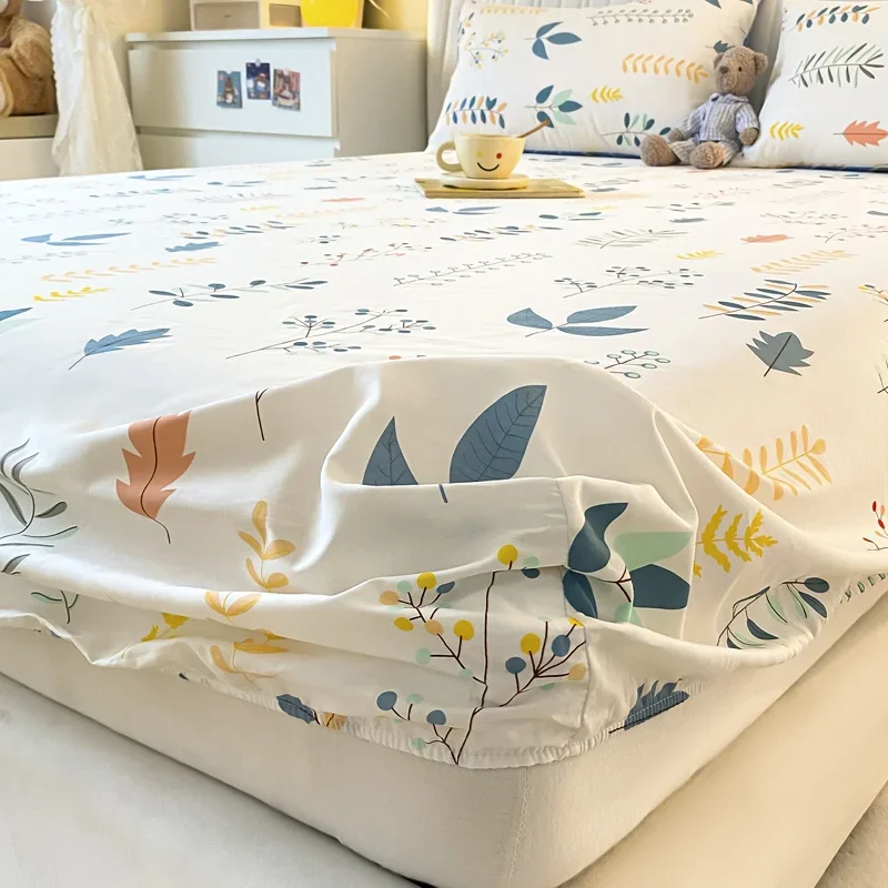 Fitted Sheet 100% cotton for single/couple bed, breathable and soft non-slip, customizable
Fitted Sheet 100% cotton for single/couple bed, breathable and soft non-slip, customizable