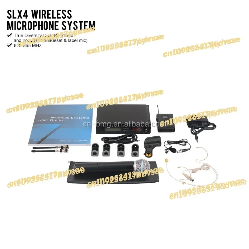 NEW SLX4 SLX14 SLX24 BETA 58A & SM 58 Combo Single wireless teaching microphone system home microhones wireless microphone
NEW SLX4 SLX14 SLX24 BETA 58A & SM 58 Combo Single wireless teaching microphone system home microhones wireless microphone