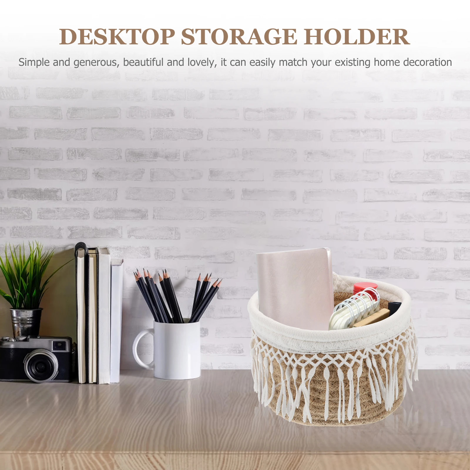 1pc Woven Storage Basket Cotton Rope Organizer White Child Sundries Holder Nesting Decorative Quality Storage
1pc Woven Storage Basket Cotton Rope Organizer White Child Sundries Holder Nesting Decorative Quality Storage