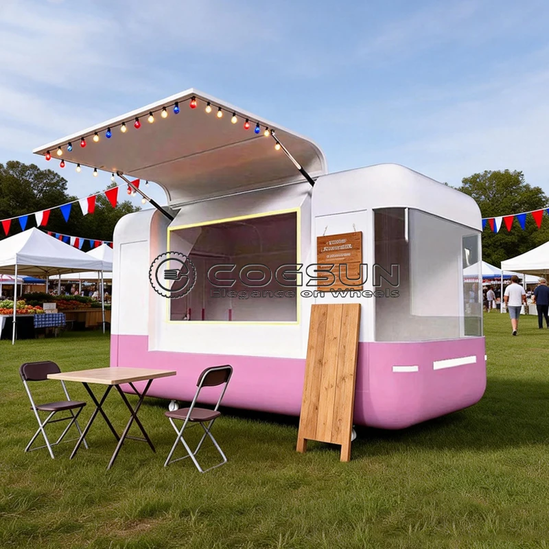 Производитель роскошных фудтраков Cogsun: мобильная кухня, полностью оборудованная печь для пиццы, гриль для барбекю, тележка для мороженого и кофе.
Производитель роскошных фудтраков Cogsun: мобильная кухня, полностью оборудованная печь для пиццы, гриль для барбекю, тележка для мороженого и кофе.