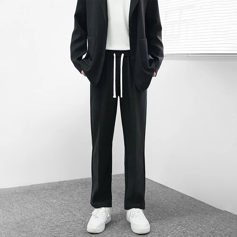 Мужские повседневные брюки свободного кроя в уличном стиле, летние, широкие, струящиеся, в пол, длинные
Мужские повседневные брюки свободного кроя в уличном стиле, летние, широкие, струящиеся, в пол, длинные