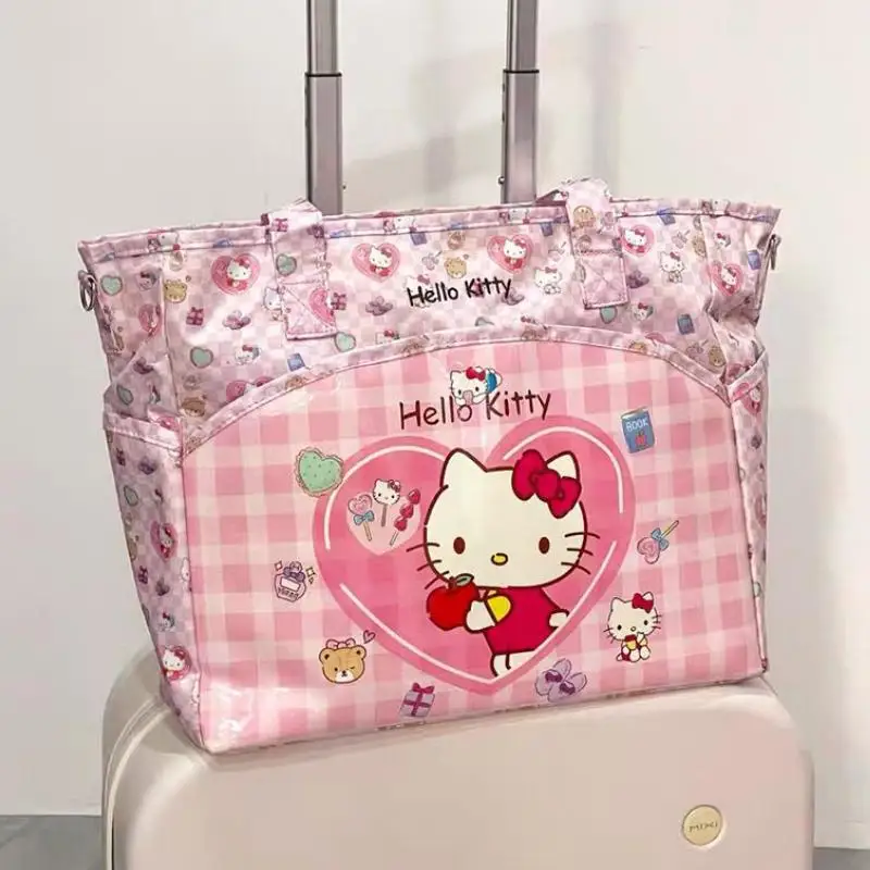 Cute Hello Kittys Handbag High-Capacity Good-Looking Shoulder Bag Portable Waterproof Storage Bag Fashion Cartoon Festival Gift
Cute Hello Kittys Handbag High-Capacity Good-Looking Shoulder Bag Portable Waterproof Storage Bag Fashion Cartoon Festival Gift