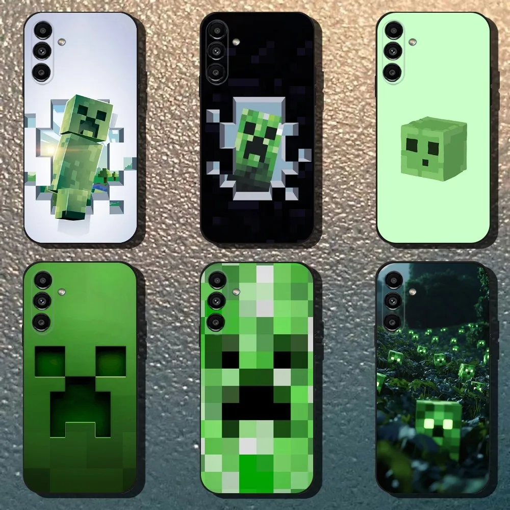 Green Pixel Monster Creeper Phone Case For Samsung Galaxy A13,A21s,A22,A31,A32,A52,A53,A71,A80,Soft Black Shell
Green Pixel Monster Creeper Phone Case For Samsung Galaxy A13,A21s,A22,A31,A32,A52,A53,A71,A80,Soft Black Shell
