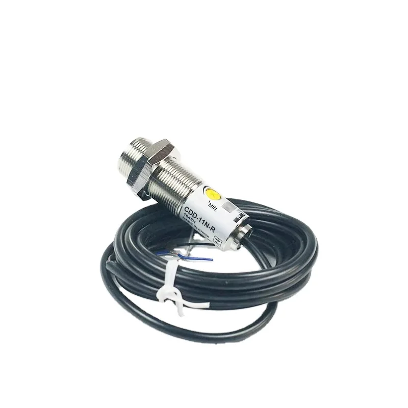 CDD-11N Cylindrical Photoelectric Sensor Detection Range 0-110mm Diffuse Reflection Type NPN/PNP Output 1 Rotation Amount
CDD-11N Cylindrical Photoelectric Sensor Detection Range 0-110mm Diffuse Reflection Type NPN/PNP Output 1 Rotation Amount