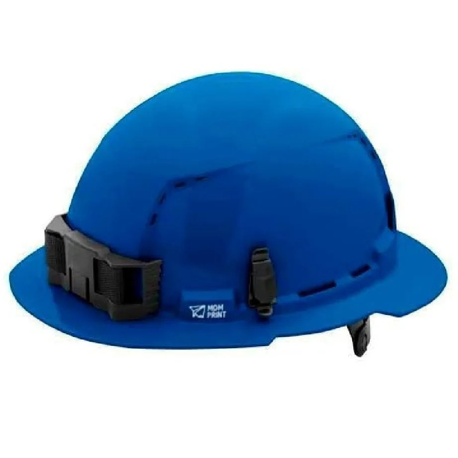 Full Brim Hard Hat, BOLT, HDPE, 6 Point Swing Ratchet, Type 1, Class C, Blue
Full Brim Hard Hat, BOLT, HDPE, 6 Point Swing Ratchet, Type 1, Class C, Blue