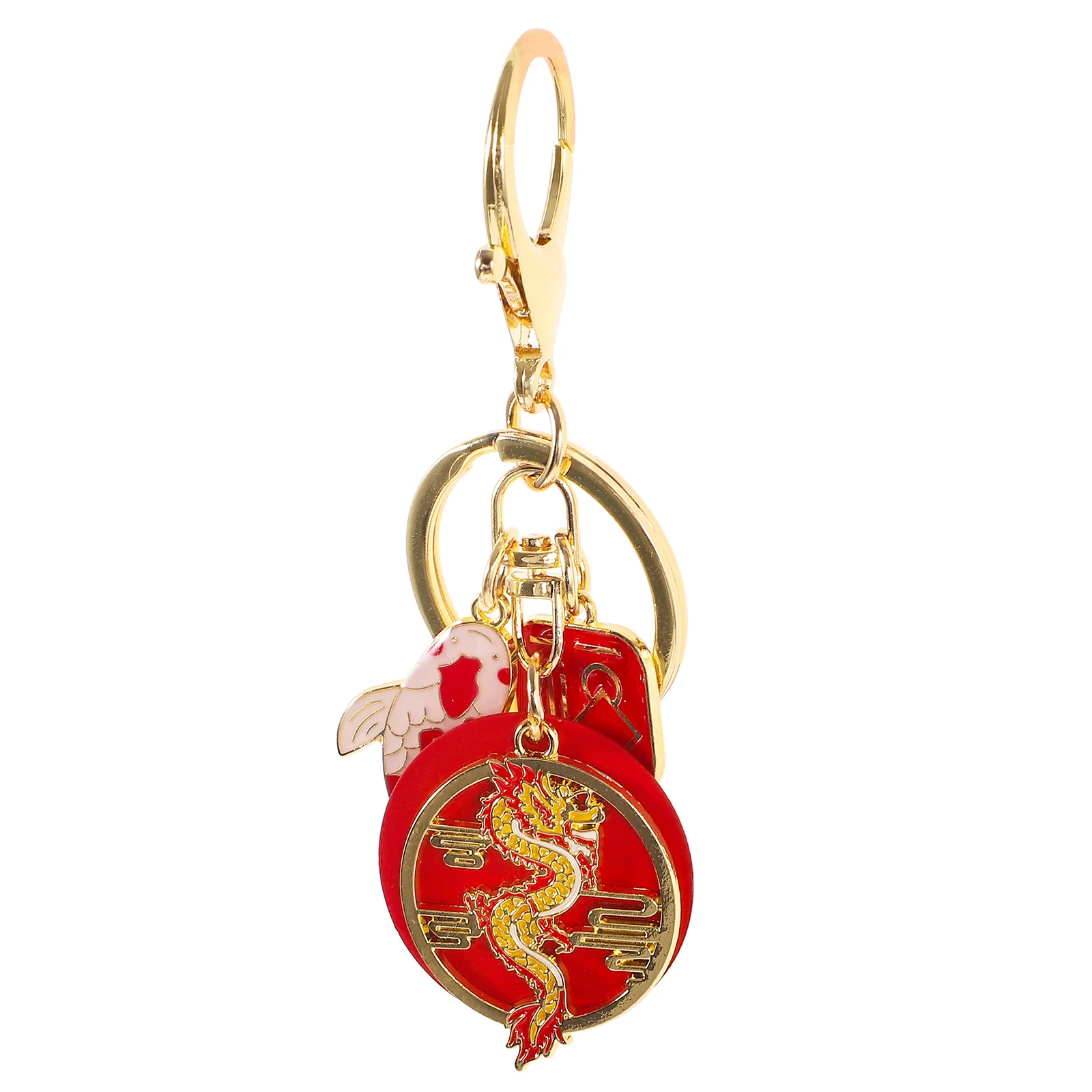 Year of The Dragon Keychain Decor Wallet Hanging Pendant Lid Backpack Spring Festival Metal Keyring
Year of The Dragon Keychain Decor Wallet Hanging Pendant Lid Backpack Spring Festival Metal Keyring