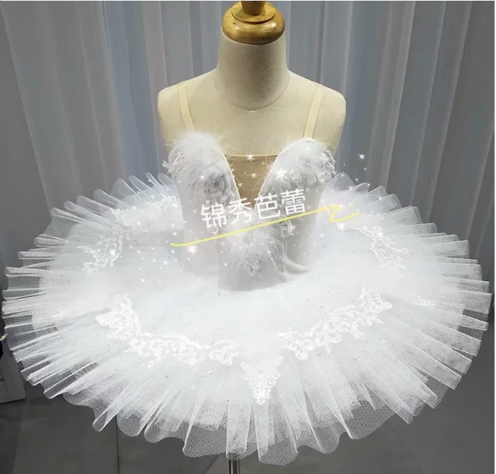 Little Swan Performance White Dress Swan Lake Competition Performance Dress Children's Ballet Tutu Dress
Little Swan Performance White Dress Swan Lake Competition Performance Dress Children's Ballet Tutu Dress