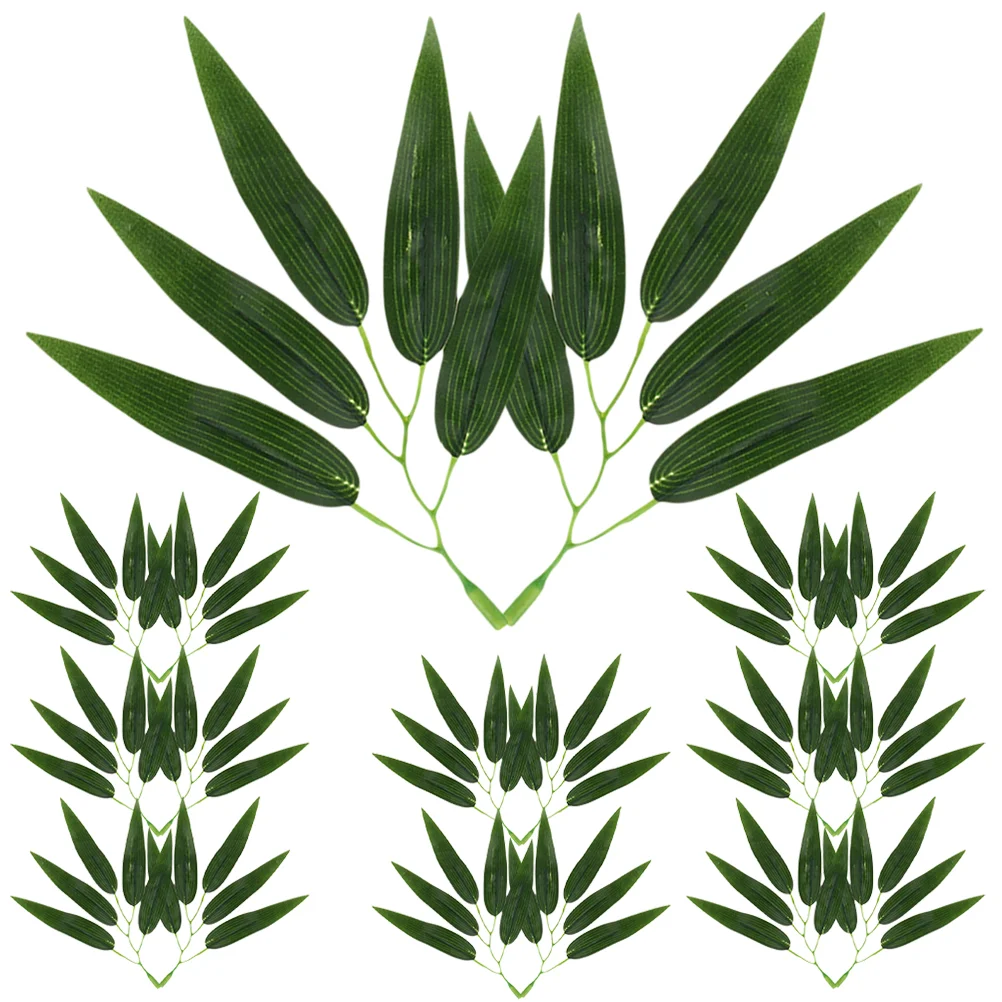 30 Pcs Five-leaf Small Bamboo Leaves Decorative Faux Plants Indoor Palm Artificial Decors Plastic Tape Fake Bride Trees
30 Pcs Five-leaf Small Bamboo Leaves Decorative Faux Plants Indoor Palm Artificial Decors Plastic Tape Fake Bride Trees