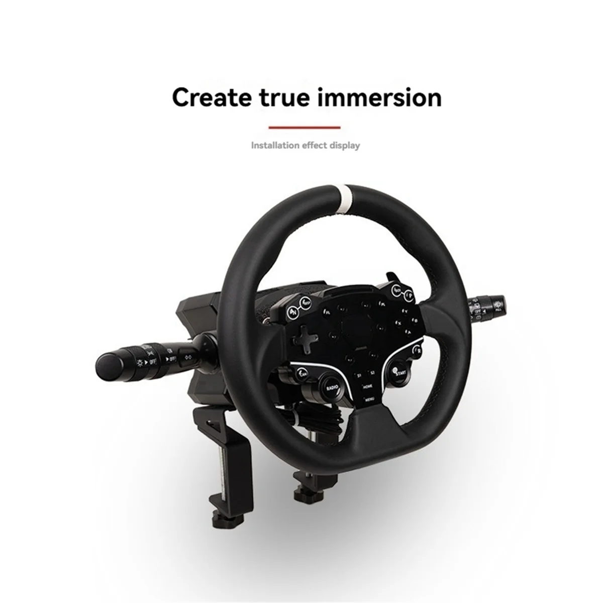AA87C PC Simracing Game Steering Wheel Turn Signal Wiper Retrofit Kit for MOZA R3/R5/R9/R12 Steering Wheel
AA87C PC Simracing Game Steering Wheel Turn Signal Wiper Retrofit Kit for MOZA R3/R5/R9/R12 Steering Wheel