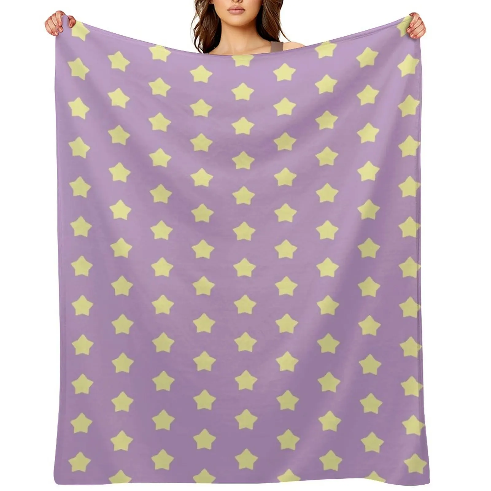 Yellow Stars on Purple Pop Throw Blanket For Sofa Thin Summer heavy to sleep Baby Blankets
Yellow Stars on Purple Pop Throw Blanket For Sofa Thin Summer heavy to sleep Baby Blankets
