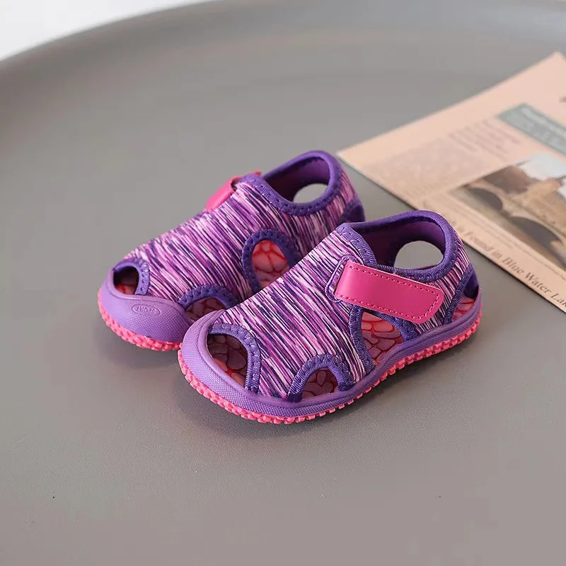 Summer New Closed Toe Soft Sole Sandals Beach Shoes Kids Velcro Breathable Mesh Functional Shoes Boy Girls Children's Sandals
Summer New Closed Toe Soft Sole Sandals Beach Shoes Kids Velcro Breathable Mesh Functional Shoes Boy Girls Children's Sandals