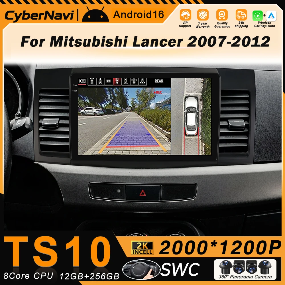 Car Radio For MITSUBISHI LANCER 9 10 X 2008 2009 2010 2011 - 2016 9 Inch Android Stereo Audio GPS Navigation Player Carplay Auto
Car Radio For MITSUBISHI LANCER 9 10 X 2008 2009 2010 2011 - 2016 9 Inch Android Stereo Audio GPS Navigation Player Carplay Auto