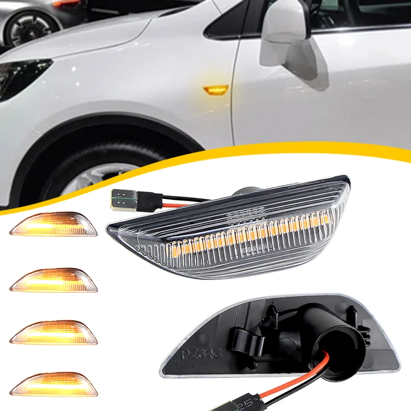 2 шт. супер яркие светодиодные боковые габаритные фонари на крыло, Plug & Play для Opel Mokka 12-16 X 16-20 Chevrolet Trax 12-20 Buick Encore 13-20
2 шт. супер яркие светодиодные боковые габаритные фонари на крыло, Plug & Play для Opel Mokka 12-16 X 16-20 Chevrolet Trax 12-20 Buick Encore 13-20