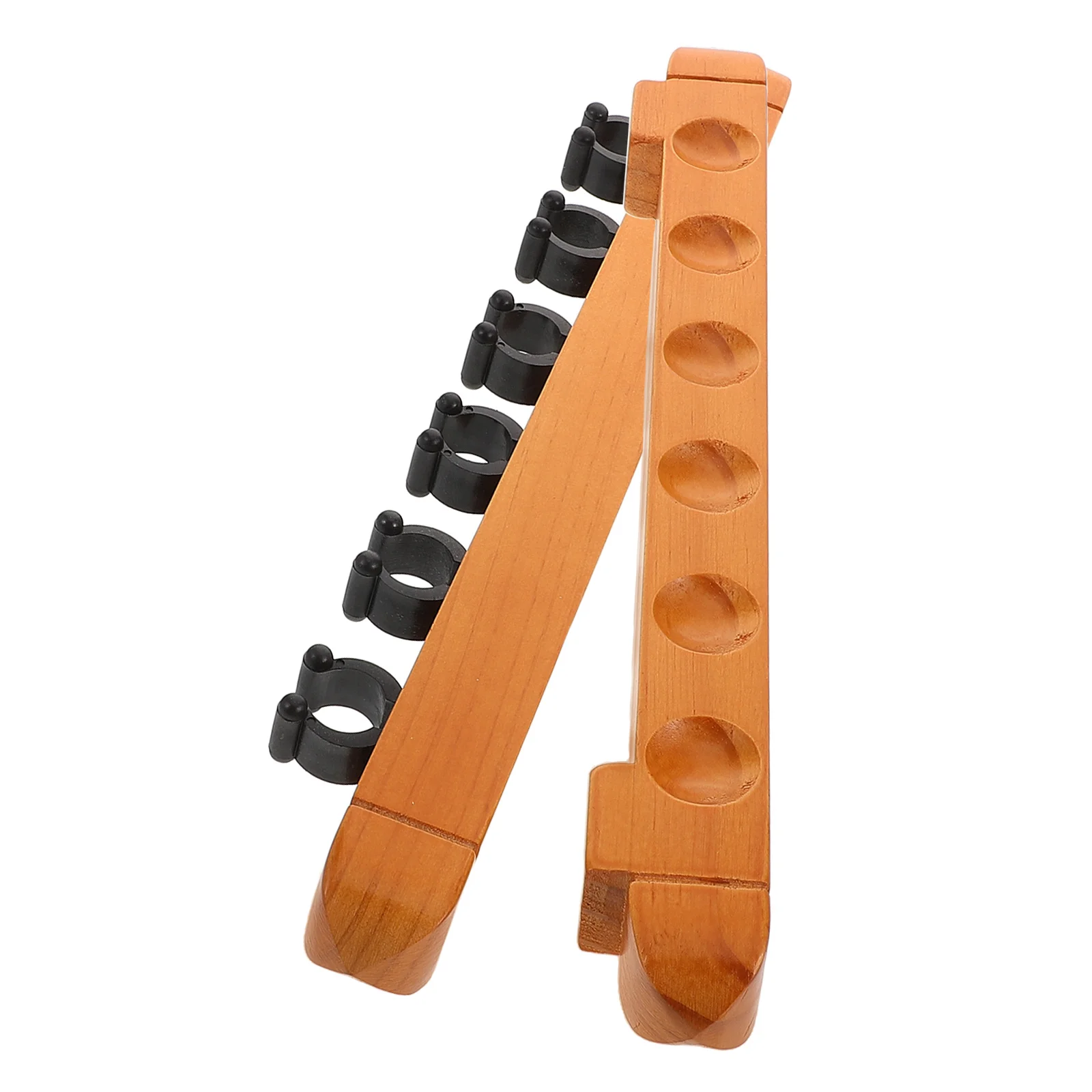 2 Pcs Wooden Holder Wall Mounted Storage Stand Six Hole Capacity Billiards Stand Pool Stick Wall Mount Solid Wood
2 Pcs Wooden Holder Wall Mounted Storage Stand Six Hole Capacity Billiards Stand Pool Stick Wall Mount Solid Wood
