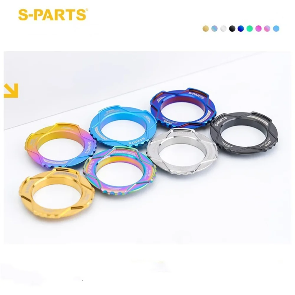 Bicycle brake disc center lock cover 30mm for road and mountain bikes
Bicycle brake disc center lock cover 30mm for road and mountain bikes