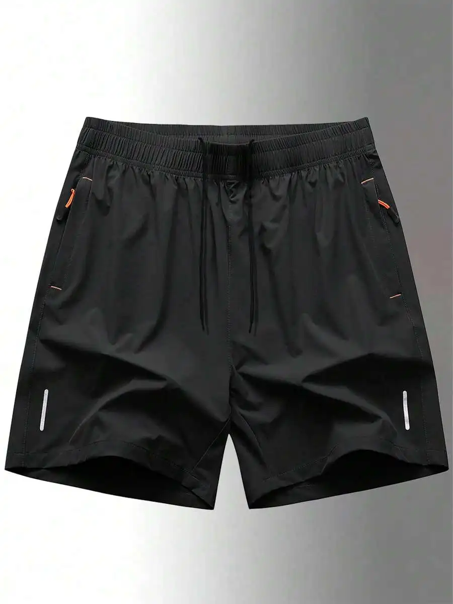 1pc Unisex Spring/Summer Sports Shorts With Zipper Pockets & Drawstring Waist
1pc Unisex Spring/Summer Sports Shorts With Zipper Pockets & Drawstring Waist
