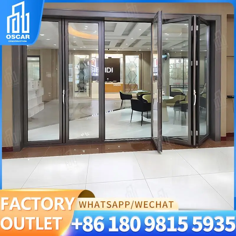 Customizable Multi function Accordion like Bifold Door Ideal for European Office Spaces Factory Direct Sale Bifold Door
Customizable Multi function Accordion like Bifold Door Ideal for European Office Spaces Factory Direct Sale Bifold Door