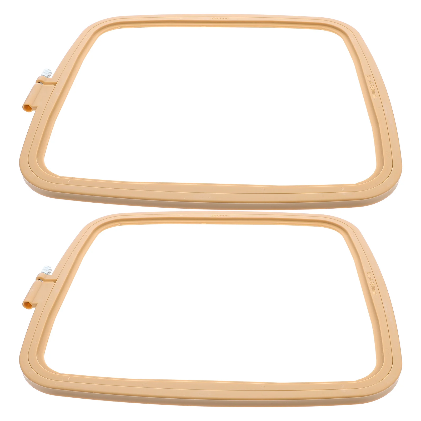 2Pcs Square Embroidery Hoop Plastic Frame Adjustable Cross Stitch Punch Needle DIY Craft Sewing Tool Embroidery Frame
2Pcs Square Embroidery Hoop Plastic Frame Adjustable Cross Stitch Punch Needle DIY Craft Sewing Tool Embroidery Frame