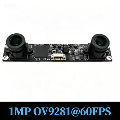 1MP 60fps HD OV9281 Global Shutter USB Camera Module Dual Lens Synchronisation USB2.0 Binocular Fixed Focus Cam Webcam
1MP 60fps HD OV9281 Global Shutter USB Camera Module Dual Lens Synchronisation USB2.0 Binocular Fixed Focus Cam Webcam