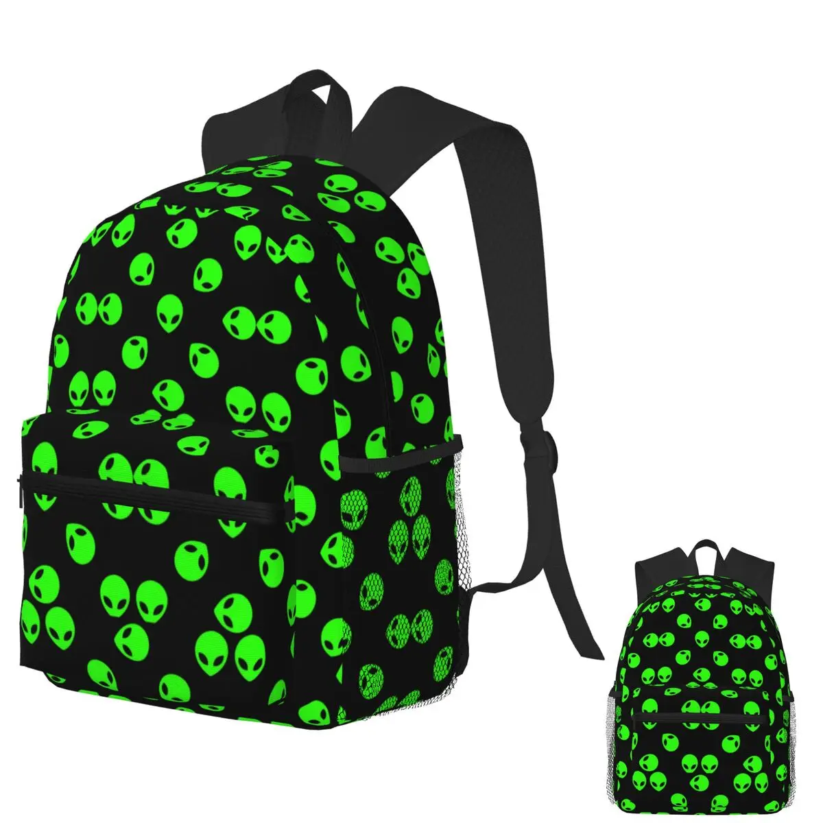 Green Alien Student Backpack School Bag Hiking Travel Daypack for Men Women Bookbag Shoulder Bags
Green Alien Student Backpack School Bag Hiking Travel Daypack for Men Women Bookbag Shoulder Bags