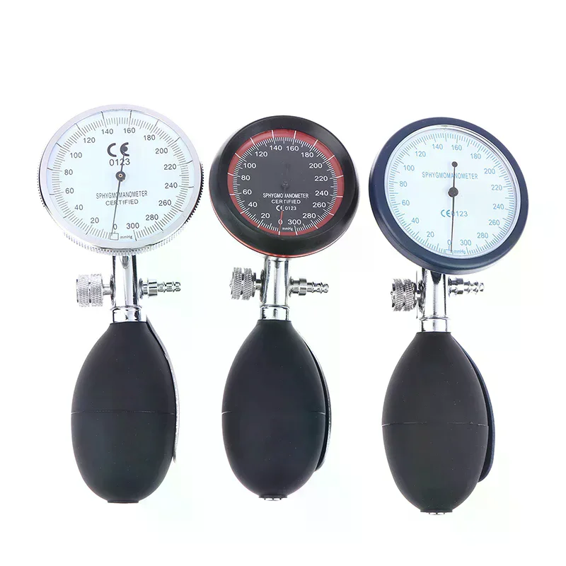 300mmHg Handheld Pressure Gauge with PVC Ball for Aneroid Sphygmomanometer NIBP Cuff Blood Pressure Monitor Accessories
300mmHg Handheld Pressure Gauge with PVC Ball for Aneroid Sphygmomanometer NIBP Cuff Blood Pressure Monitor Accessories