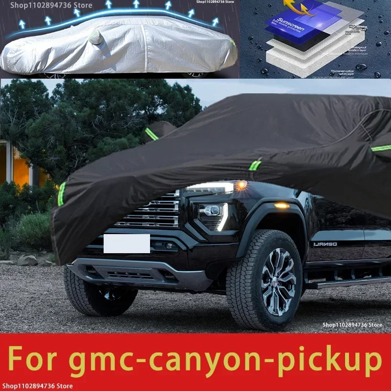 For GMC Canyon Fit Outdoor Protection Full Car Covers Snow Cover Sunshade Waterproof Dustproof Exterior black car cover
For GMC Canyon Fit Outdoor Protection Full Car Covers Snow Cover Sunshade Waterproof Dustproof Exterior black car cover