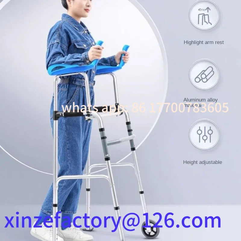 Customizable Arm Support Walking Stick with Seat, Adult Postoperative Training Walking Aids
Customizable Arm Support Walking Stick with Seat, Adult Postoperative Training Walking Aids