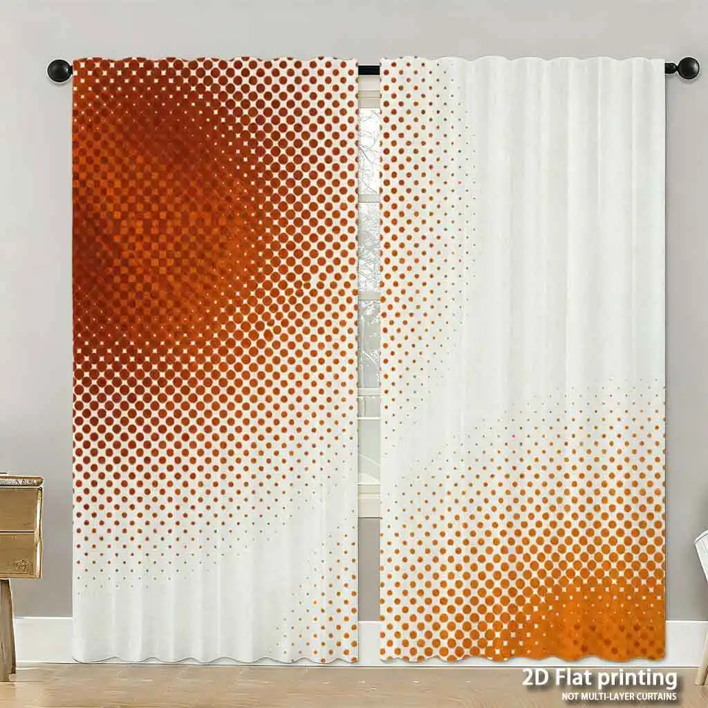 Modern Abstract Dot Pattern Curtains Orange Gradient Sunset Window Drapes Home Decor Contemporary Living Room Treatment
Modern Abstract Dot Pattern Curtains Orange Gradient Sunset Window Drapes Home Decor Contemporary Living Room Treatment