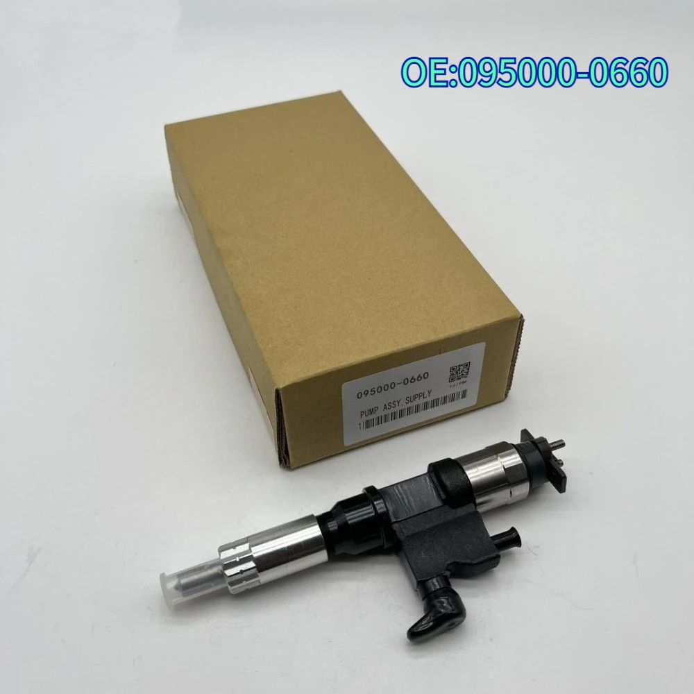 Original High Quality New for 095000-0660 fuel injector suitable for 4HK1/6HK1 8-98284393-0
Original High Quality New for 095000-0660 fuel injector suitable for 4HK1/6HK1 8-98284393-0