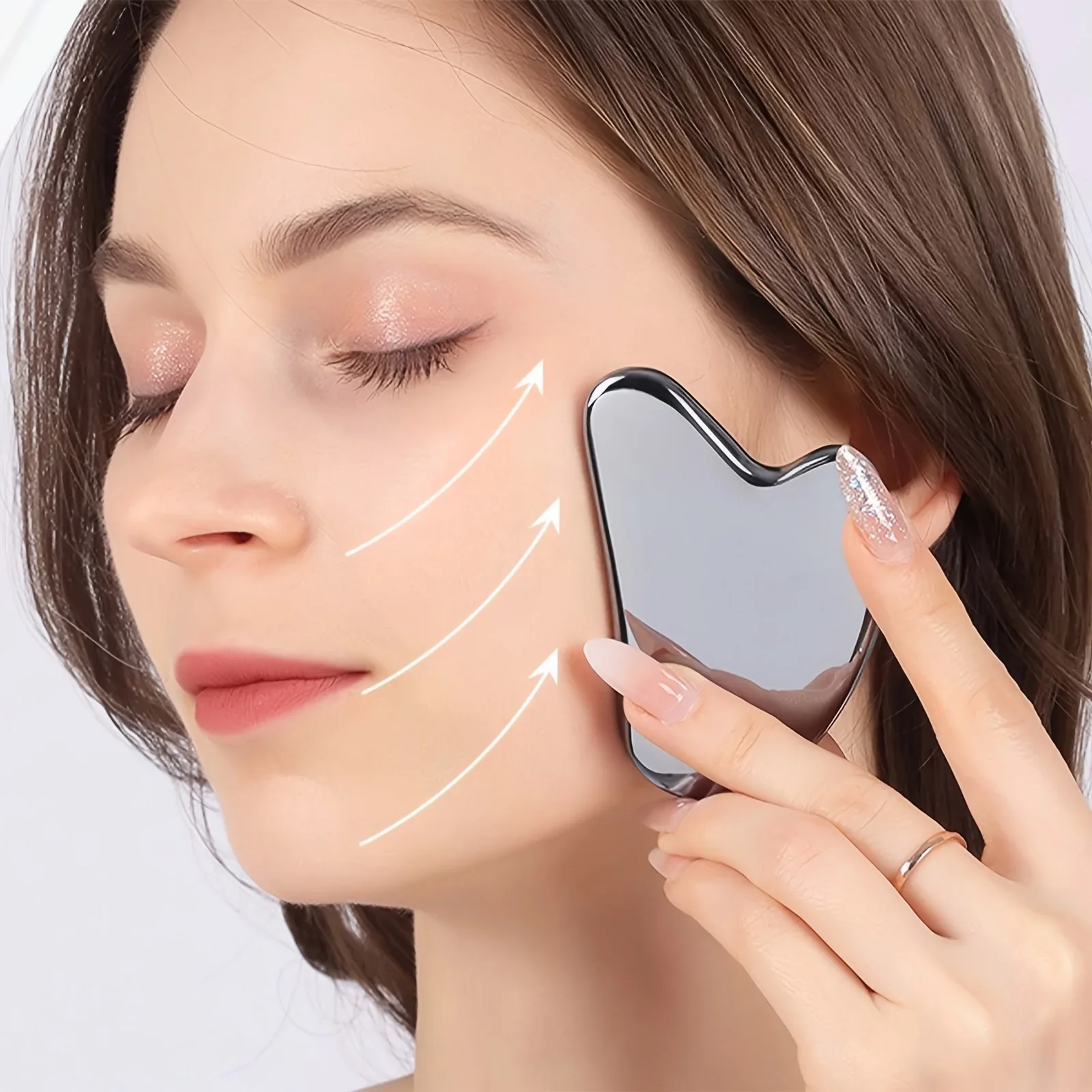 Thick Stainless Steel Dolphin Gua Sha Facial Tool - Fragrance-Free, Battery-Free Eye & Face Massage Board for Deep Tissue Pressu
Thick Stainless Steel Dolphin Gua Sha Facial Tool - Fragrance-Free, Battery-Free Eye & Face Massage Board for Deep Tissue Pressu