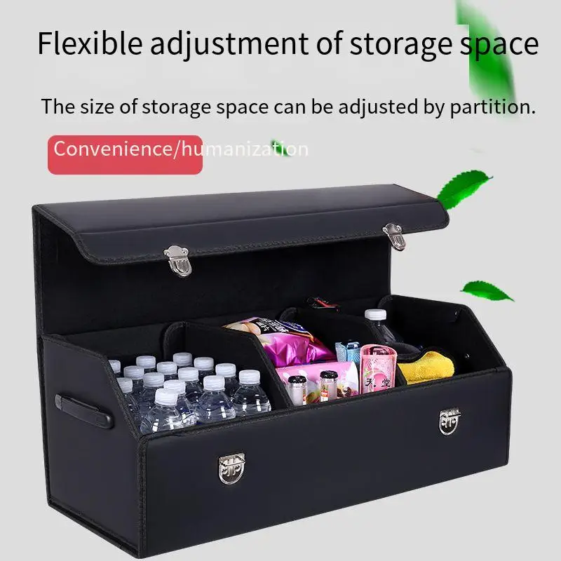 Car Trunk Storage Box Multipurpose Foldable Organizer with 3 Compartments Extra Large Flexible Adjustment Car Seat Storage Bag
Car Trunk Storage Box Multipurpose Foldable Organizer with 3 Compartments Extra Large Flexible Adjustment Car Seat Storage Bag