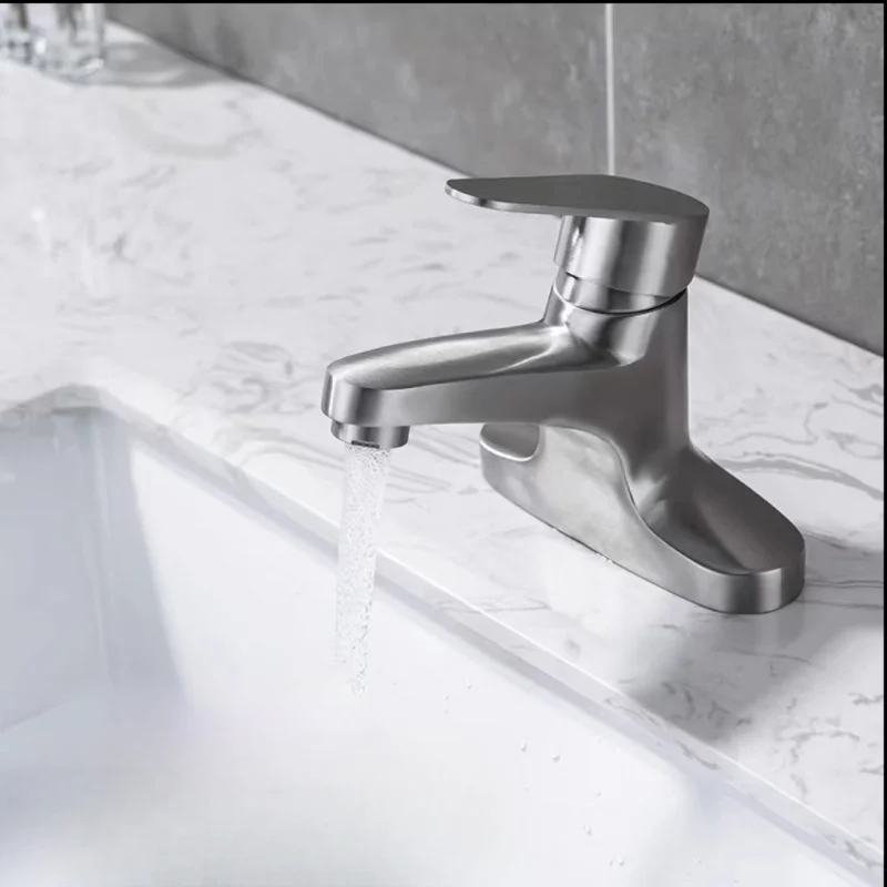 304 Stainless Steel Dual-Leg Hot And Cold Basin Faucet Old Style Sink Double Hole Two-Handle Mixer Faucet
304 Stainless Steel Dual-Leg Hot And Cold Basin Faucet Old Style Sink Double Hole Two-Handle Mixer Faucet