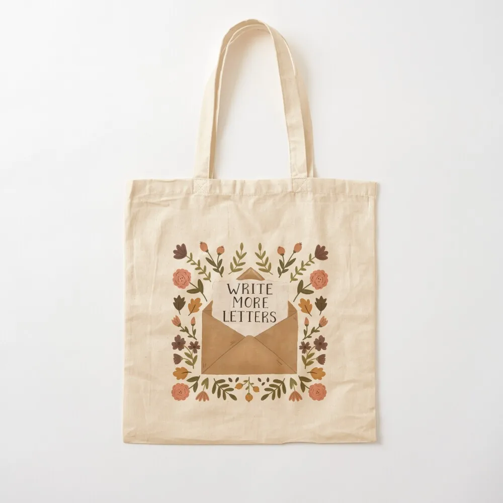 Write More Letters Tote Bag Shopper bag supermarket folding bag Canvas stote Women's handbag
Write More Letters Tote Bag Shopper bag supermarket folding bag Canvas stote Women's handbag