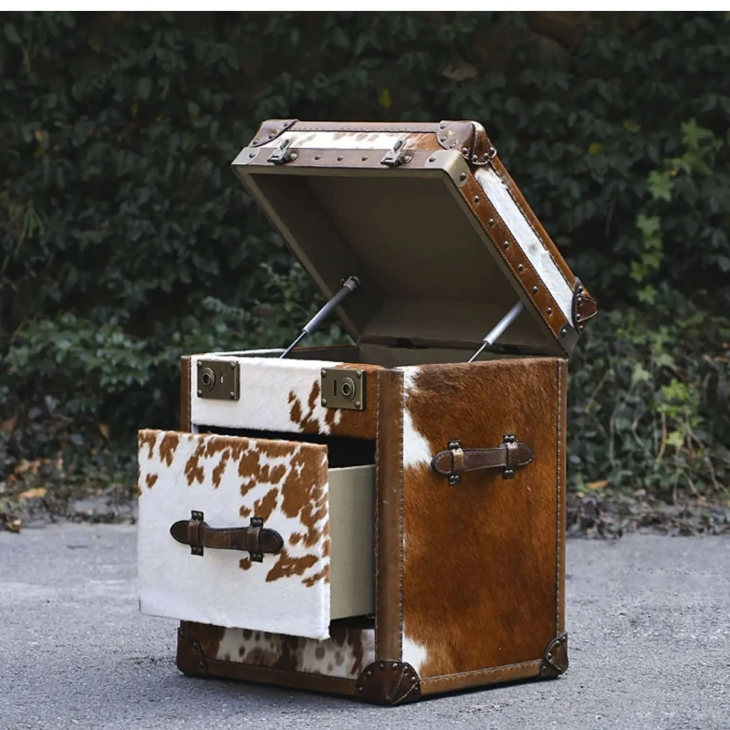 leather case coffee table country retro bedside table leather hotel private villa
leather case coffee table country retro bedside table leather hotel private villa