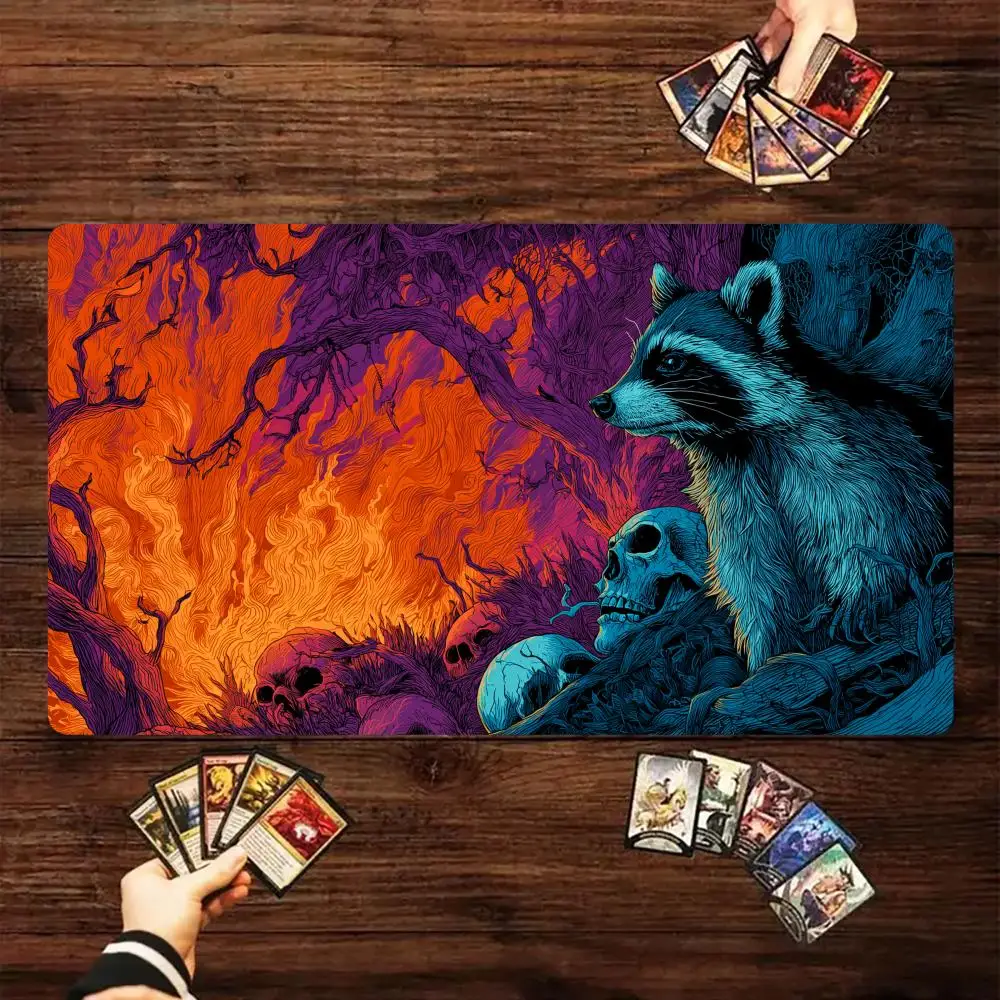 Ukiyo-e Cool Raccoon Magic Card Battle Mat MTG Playmat Anti-slip Base 35X60CM gathering gaming mats Board Game Mat for TCG
Ukiyo-e Cool Raccoon Magic Card Battle Mat MTG Playmat Anti-slip Base 35X60CM gathering gaming mats Board Game Mat for TCG
