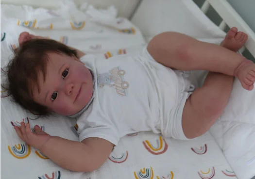 St.Store Limited Offer 23inches Reborn Doll JUNE 6 month Awake Details Baby Painted Finished
St.Store Limited Offer 23inches Reborn Doll JUNE 6 month Awake Details Baby Painted Finished