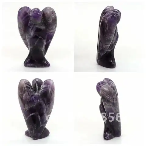 Guardian Angel Figurine Natural Crystal Amethyst Rose Quartz Stone Carved Home Decoration Ornaments 2
Guardian Angel Figurine Natural Crystal Amethyst Rose Quartz Stone Carved Home Decoration Ornaments 2